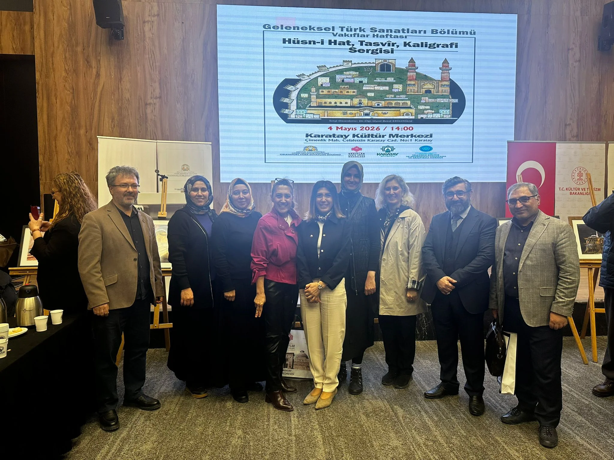 VAKIF HAFTASI MÜNASEBETİYLE SERGİ AÇILDI